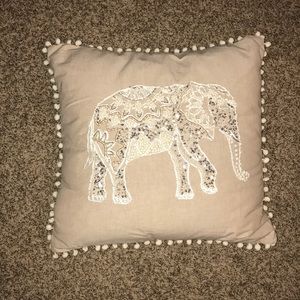 Beautiful boho throw pillow